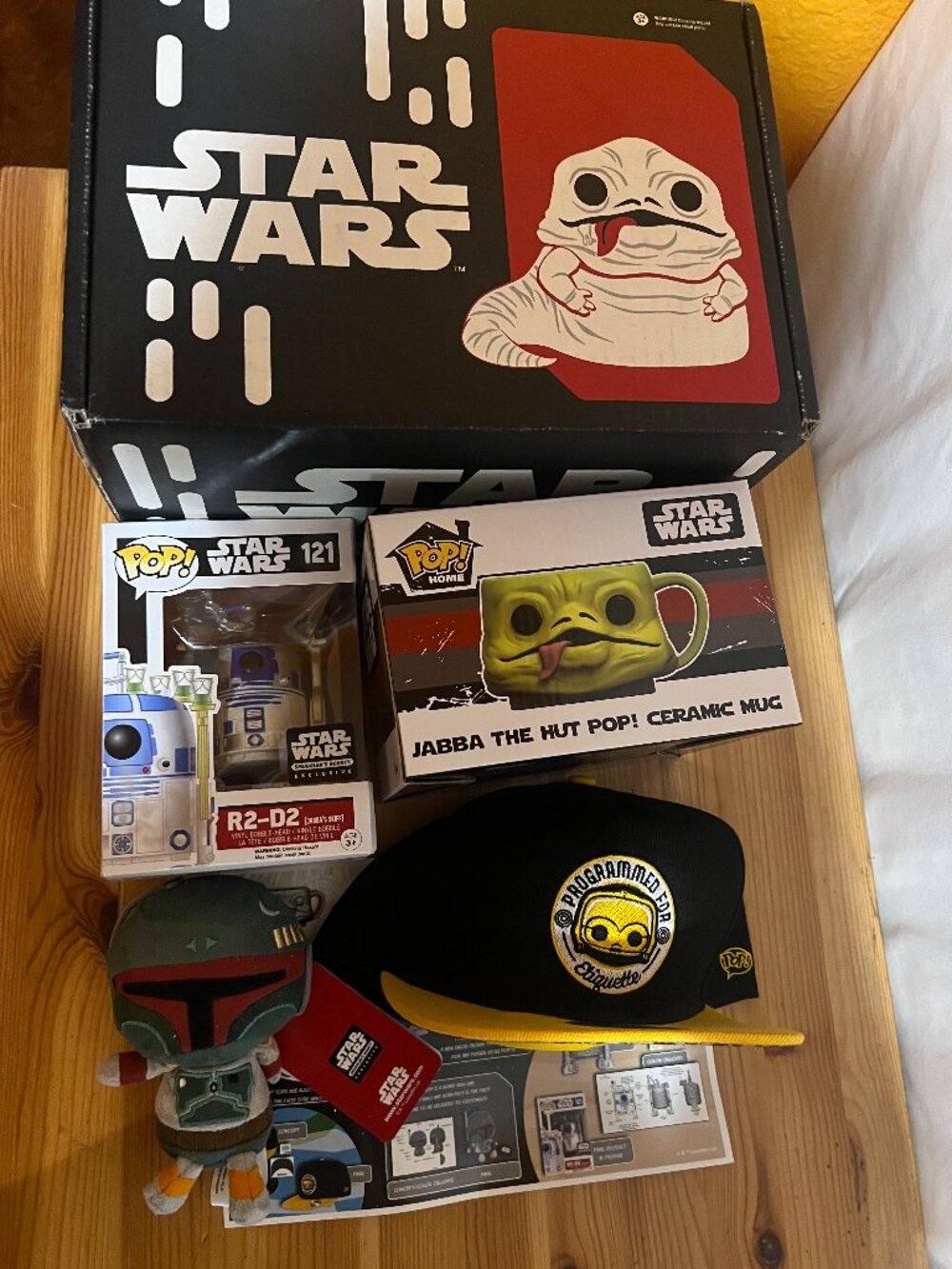 Funko Star Wars Smugglers Bounty Box Jabba's Palace Used Good Condition $35